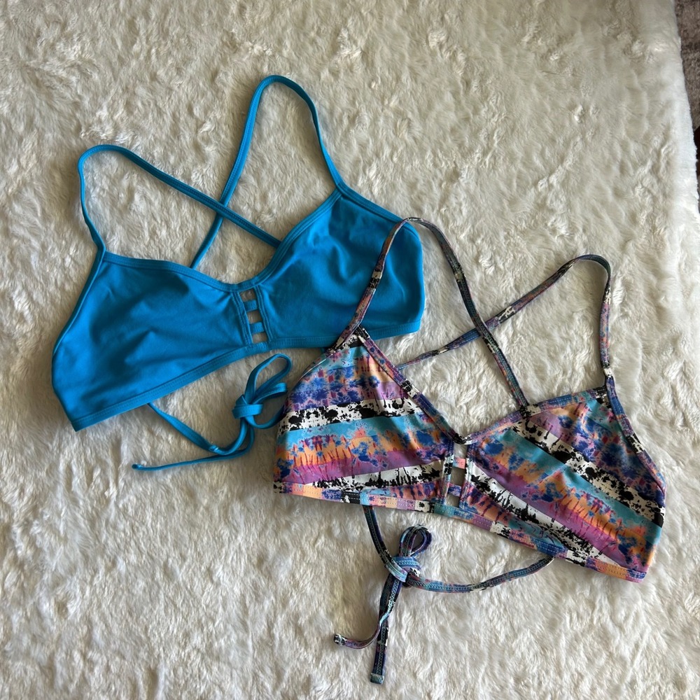 Jolyn X Mallyce Swimsuit Bikini Top (2) Both Size XXL